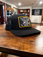 Load image into Gallery viewer, &quot;Do You&quot; Black mesh Snapback Hat
