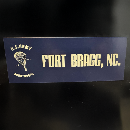 Fort Bragg Paratroops Bumper Magnet
