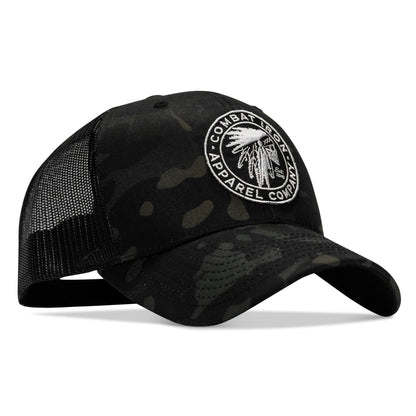 Indian Chief Skull Patch Snapback