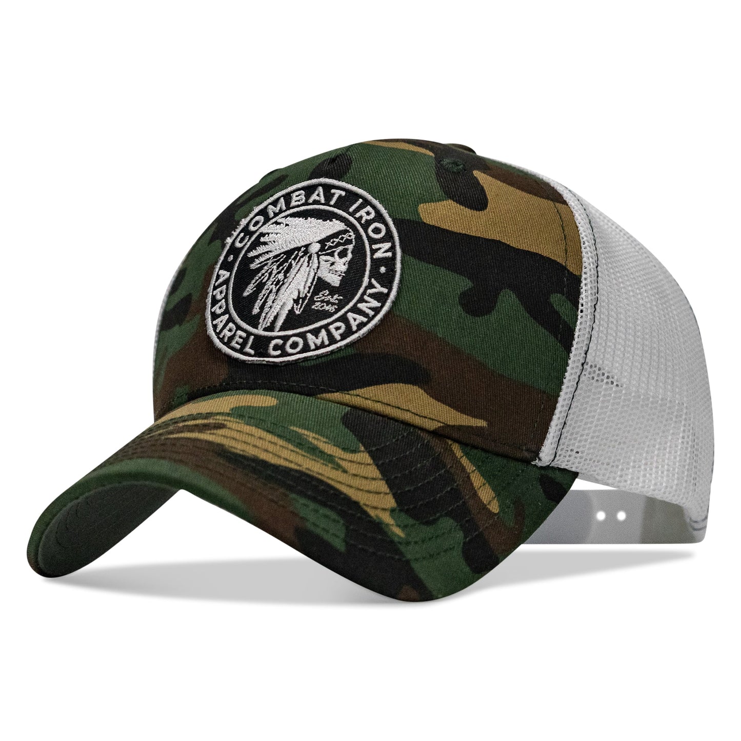 Indian Chief Skull Patch Snapback