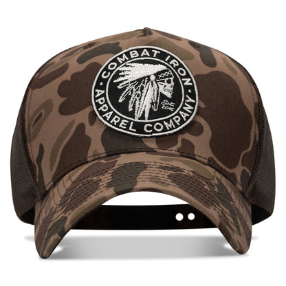 Indian Chief Skull Patch Snapback
