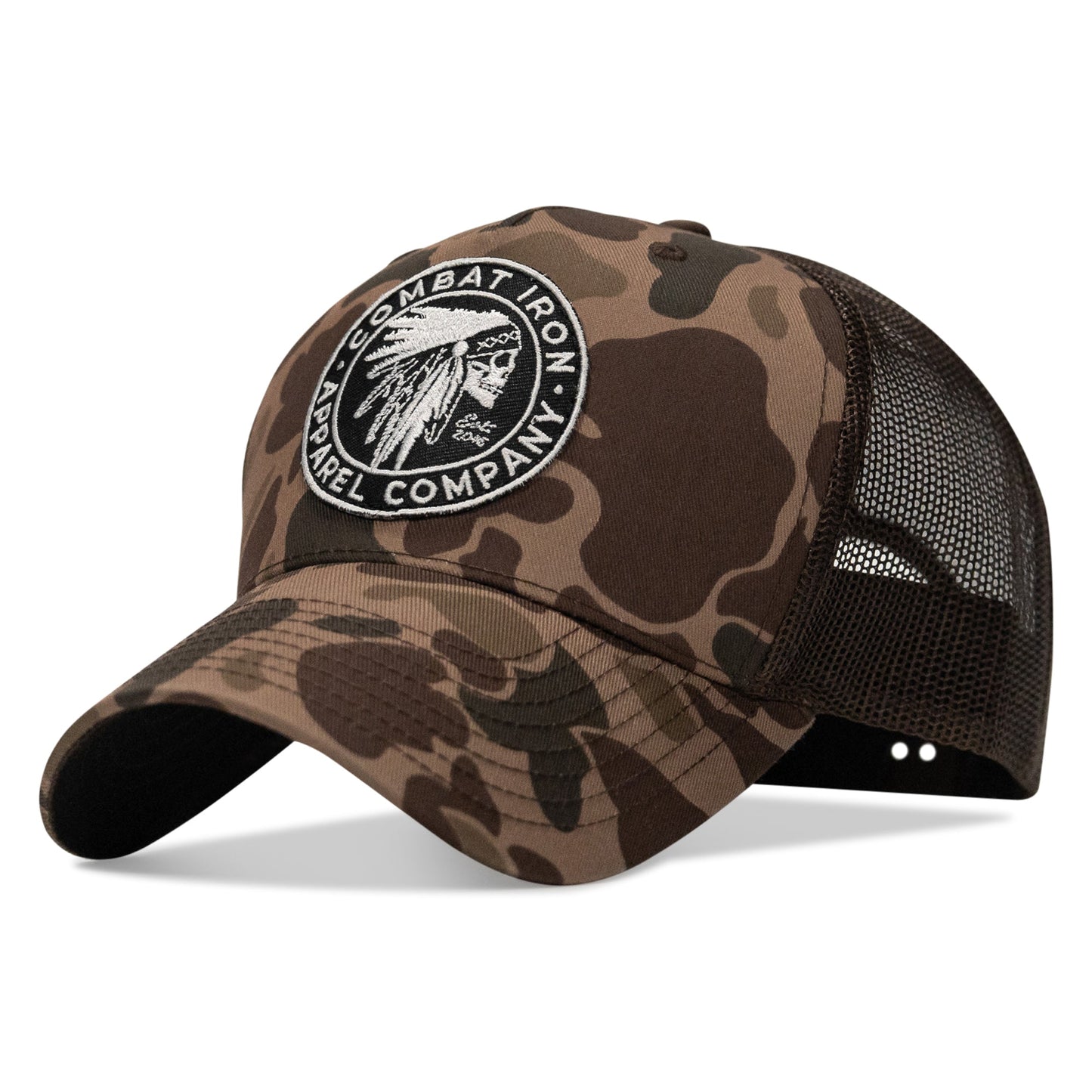 Indian Chief Skull Patch Snapback