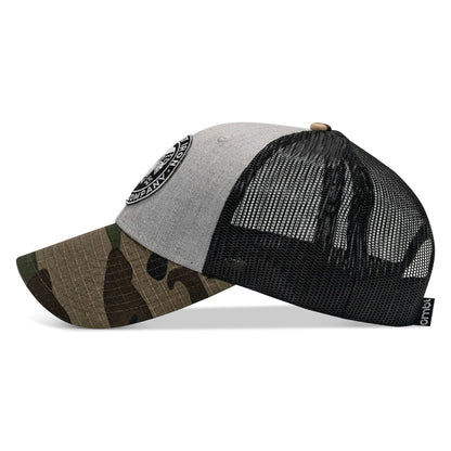 Indian Chief Skull Patch Snapback