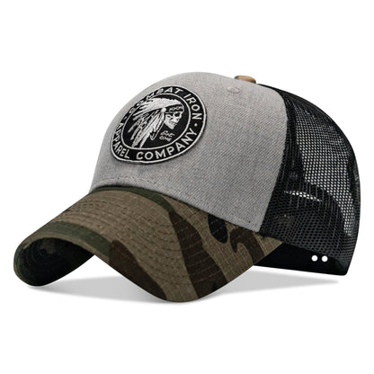 Indian Chief Skull Patch Snapback