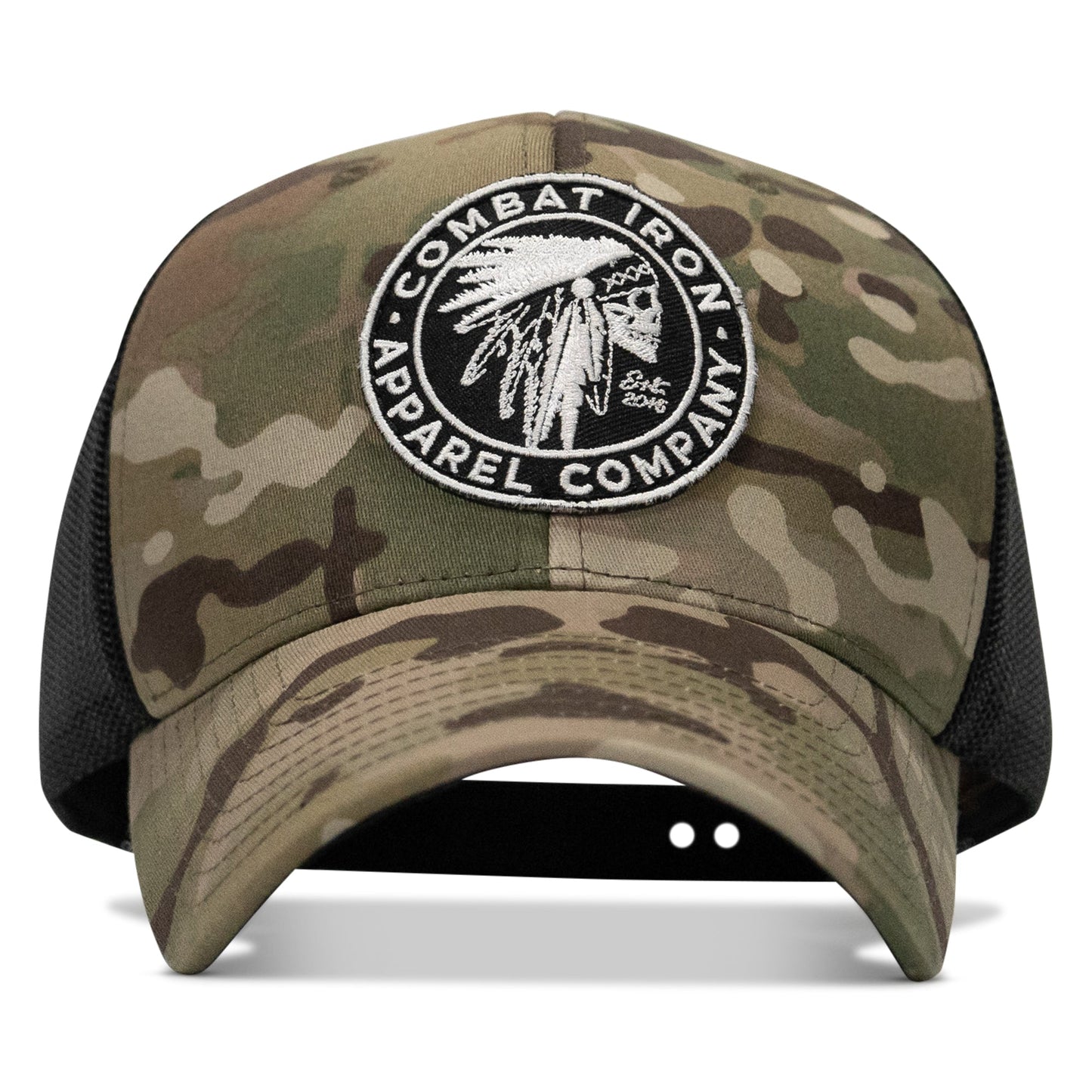 Indian Chief Skull Patch Snapback