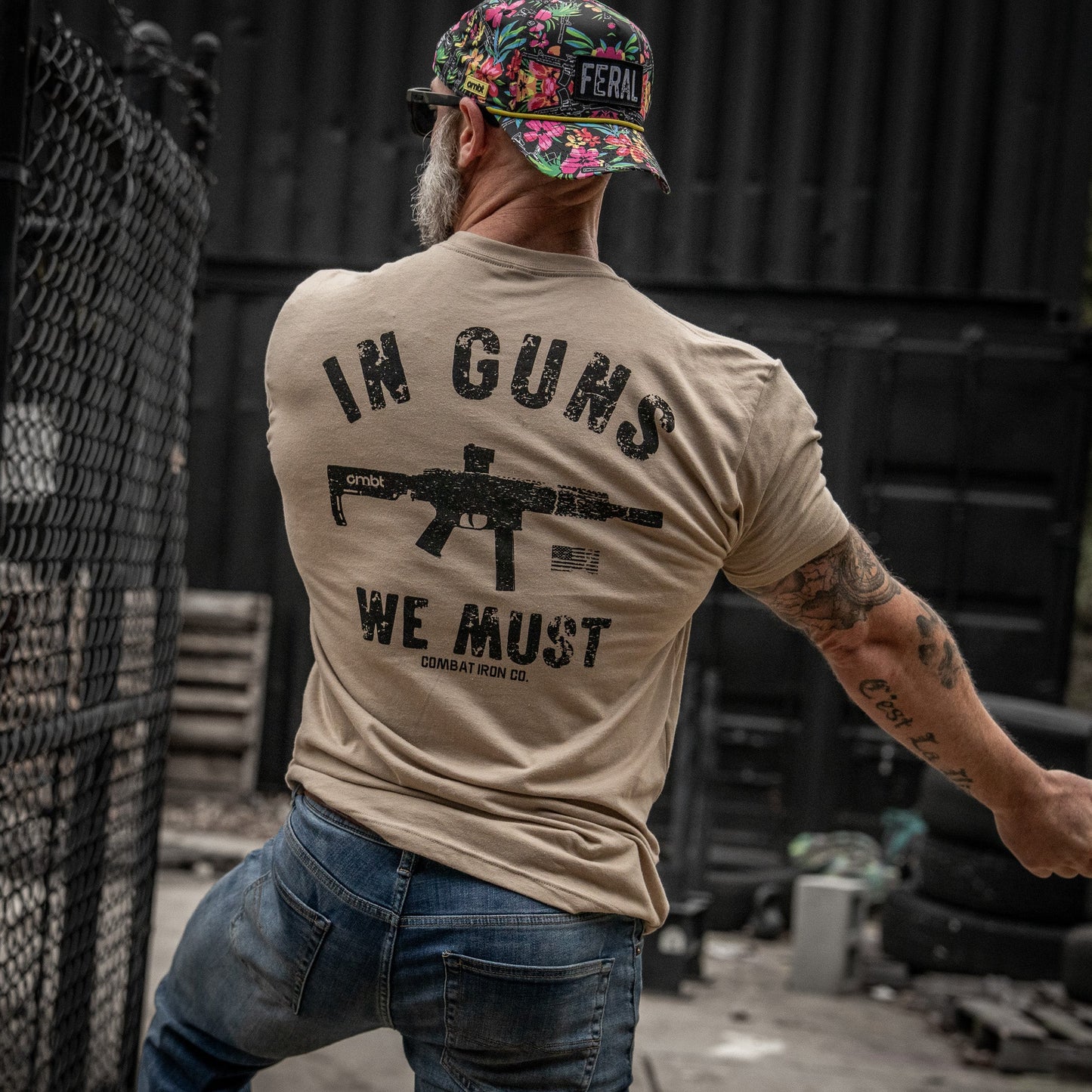 In Guns We Must Men's T-Shirt