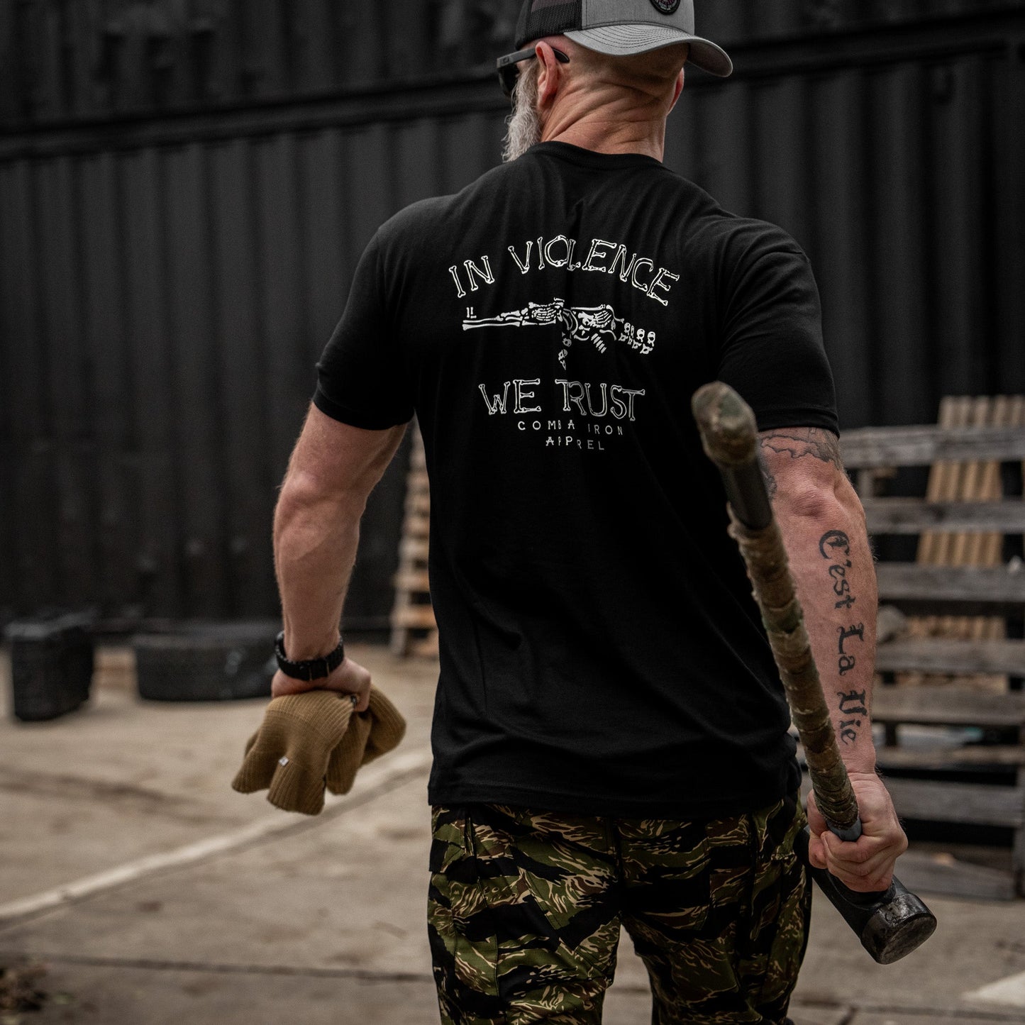 In Violence We Trust Men's T-Shirt