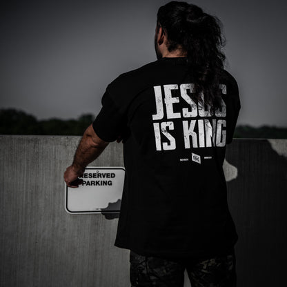 Jesus Is King Heavyweight Men's T-Shirt