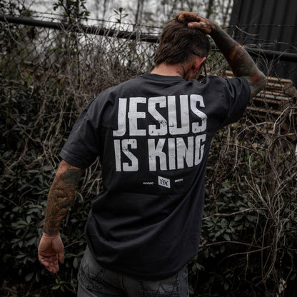 Jesus Is King Heavyweight Men's T-Shirt