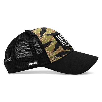 Jesus Is King Patch Original Ripstop Snapback Hat