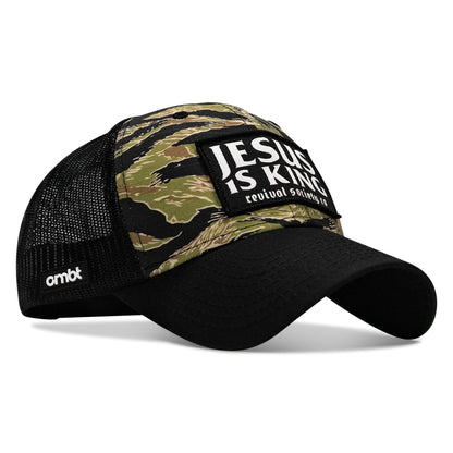 Jesus Is King Patch Original Ripstop Snapback Hat