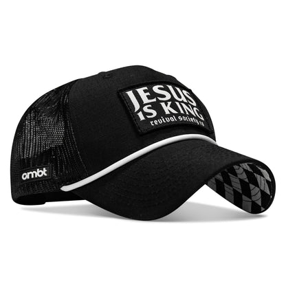 Jesus Is King Patch Rope Snapback Hat