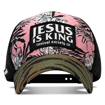Jesus Is King Patch Original Ripstop Snapback Hat