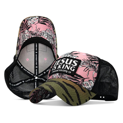 Jesus Is King Patch Original Ripstop Snapback Hat