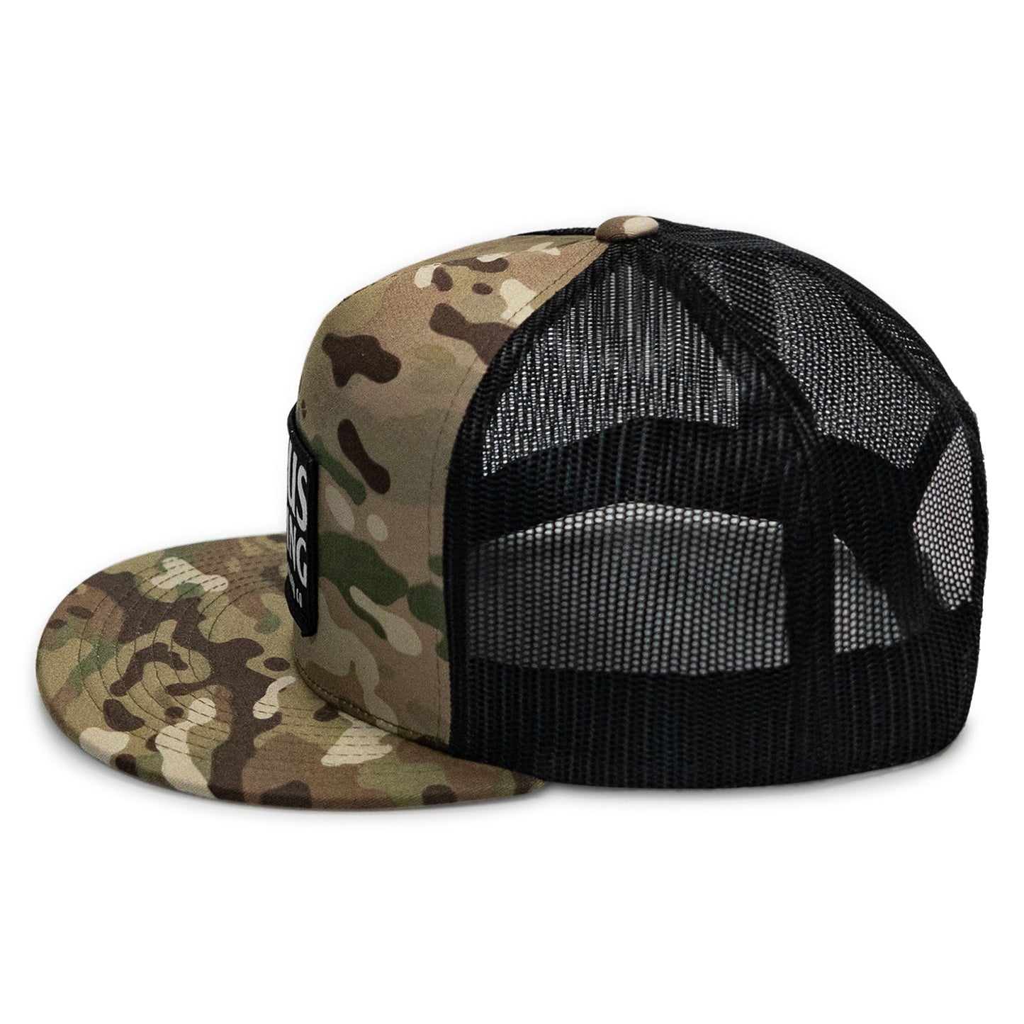 Jesus Is King Patch Flatbill Hat