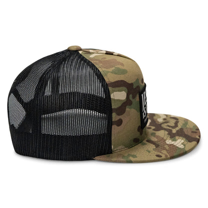 Jesus Is King Patch Flatbill Hat