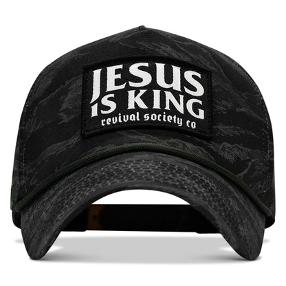 Jesus Is King Patch Weekender Snapback