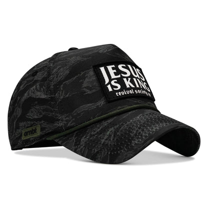 Jesus Is King Patch Weekender Snapback