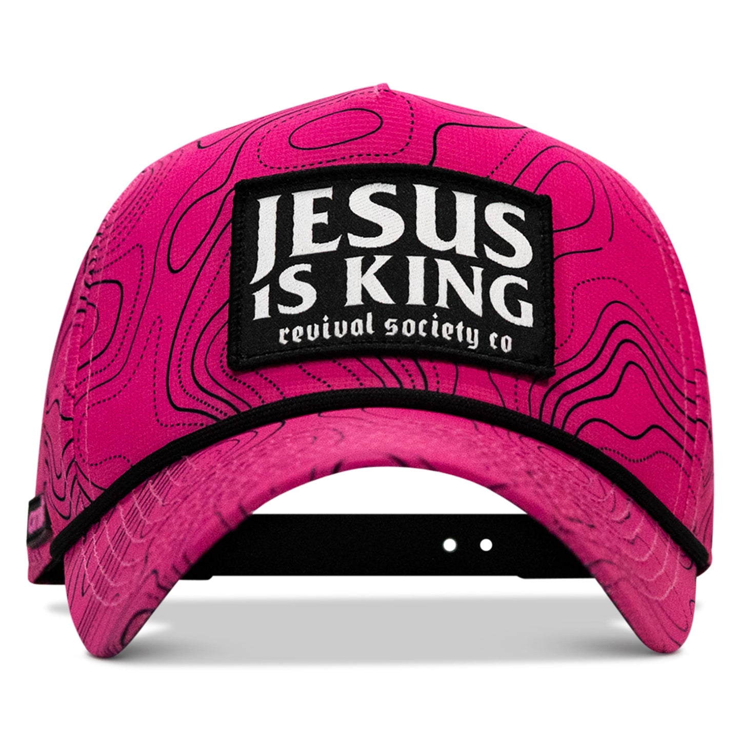 Jesus Is King Patch Weekender Snapback