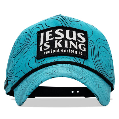 Jesus Is King Patch Weekender Snapback