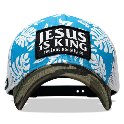 Jesus Is King Patch Original Ripstop Snapback Hat