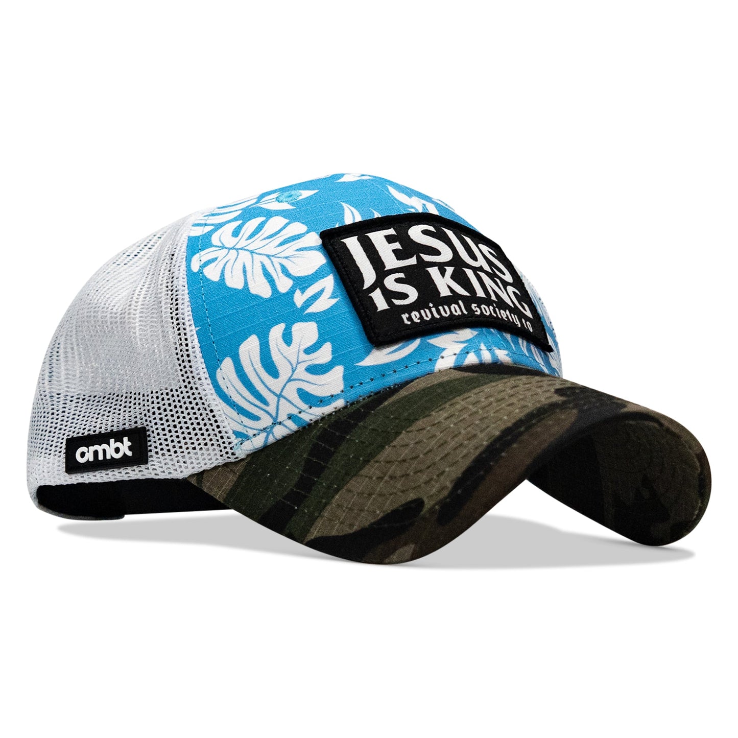 Jesus Is King Patch Original Ripstop Snapback Hat