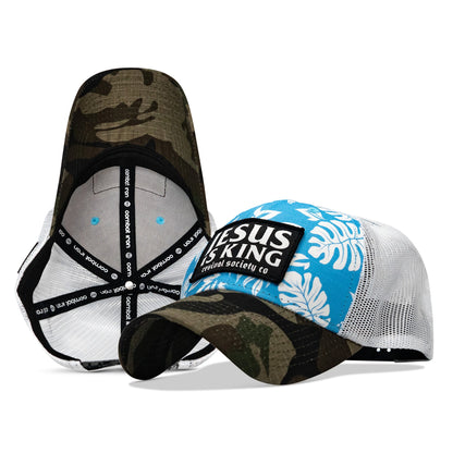 Jesus Is King Patch Original Ripstop Snapback Hat