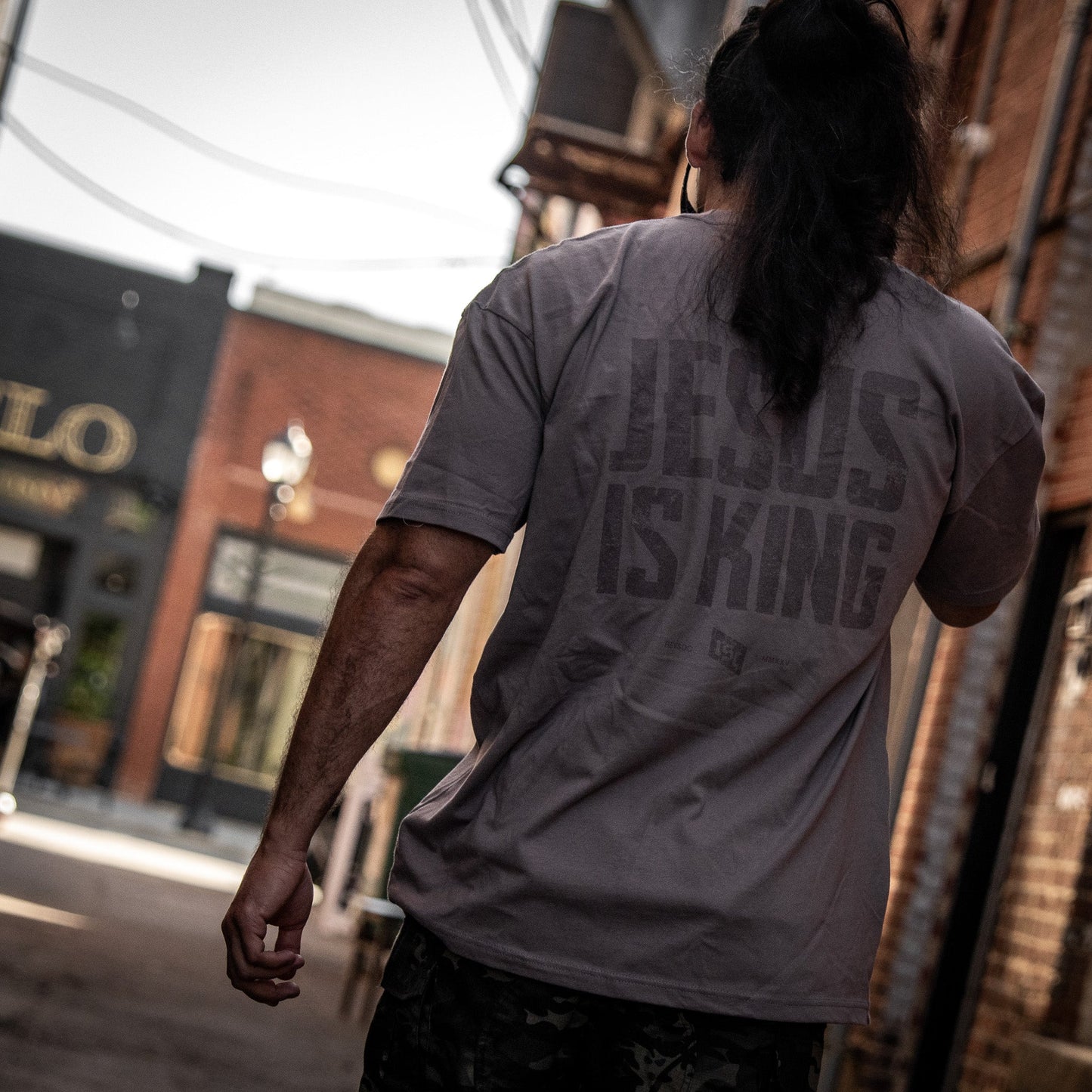 Jesus Is King Heavyweight Men's T-Shirt