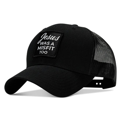 Jesus Was A Misfit Too Patch Snapback Hat