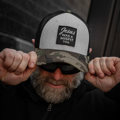 Jesus Was A Misfit Too Patch Snapback Hat