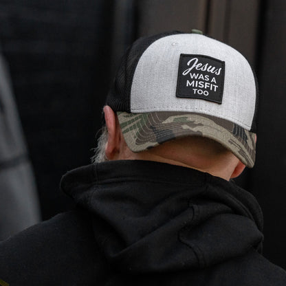 Jesus Was A Misfit Too Patch Snapback Hat