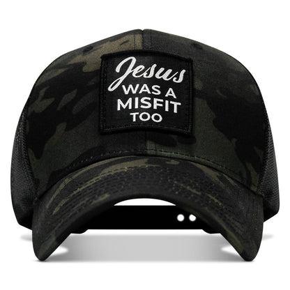 Jesus Was A Misfit Too Patch Snapback Hat