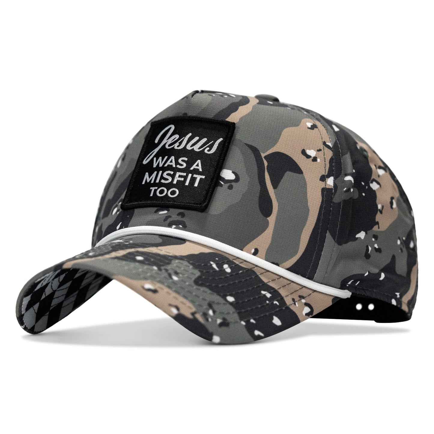 Jesus Was A Misfit Too Patch Weekender Snapback