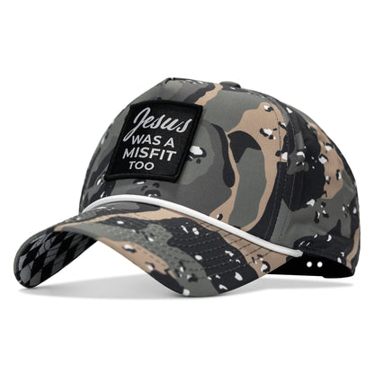 Jesus Was A Misfit Too Patch Weekender Snapback