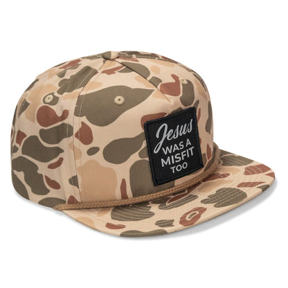 Jesus Was A Misfit Too Flatbill Hat