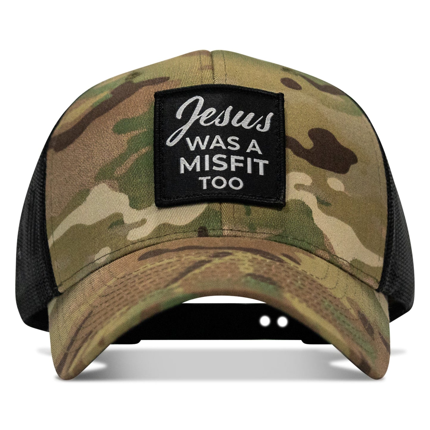 Jesus Was A Misfit Too Patch Snapback Hat