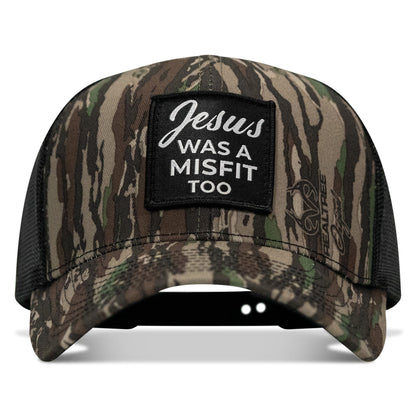 Jesus Was A Misfit Too Patch Snapback Hat