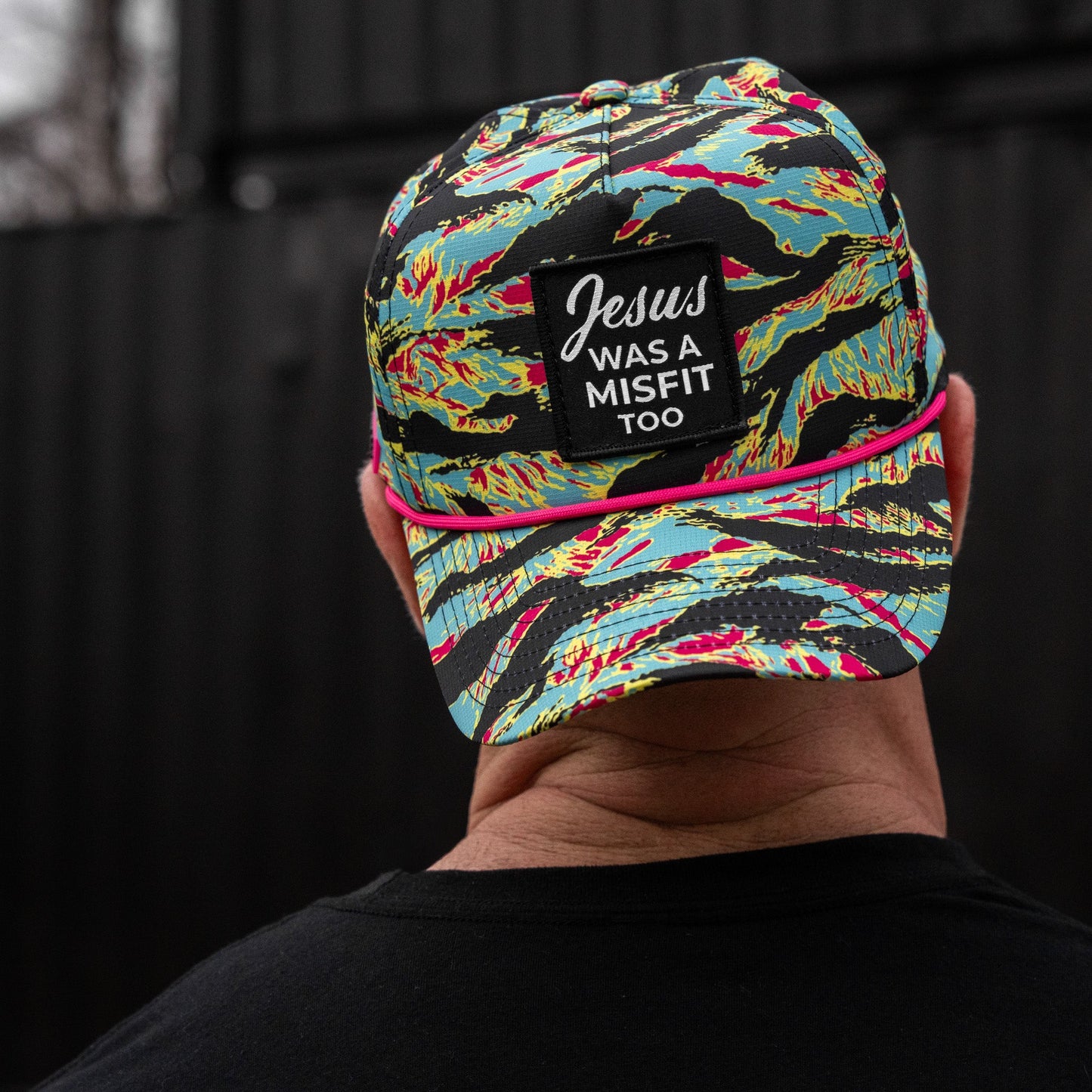 Jesus Was A Misfit Too Patch Weekender Snapback