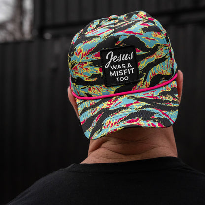 Jesus Was A Misfit Too Patch Weekender Snapback