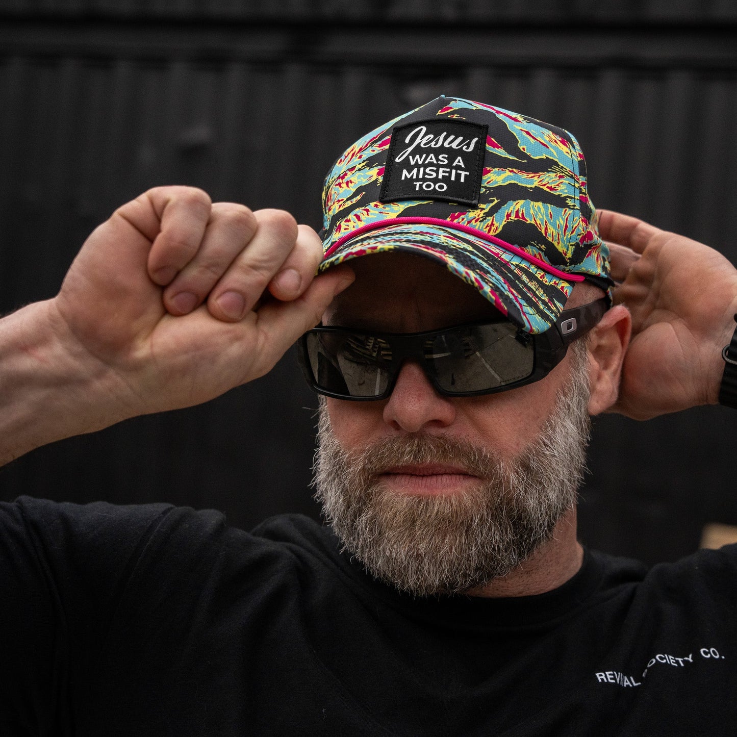 Jesus Was A Misfit Too Patch Weekender Snapback