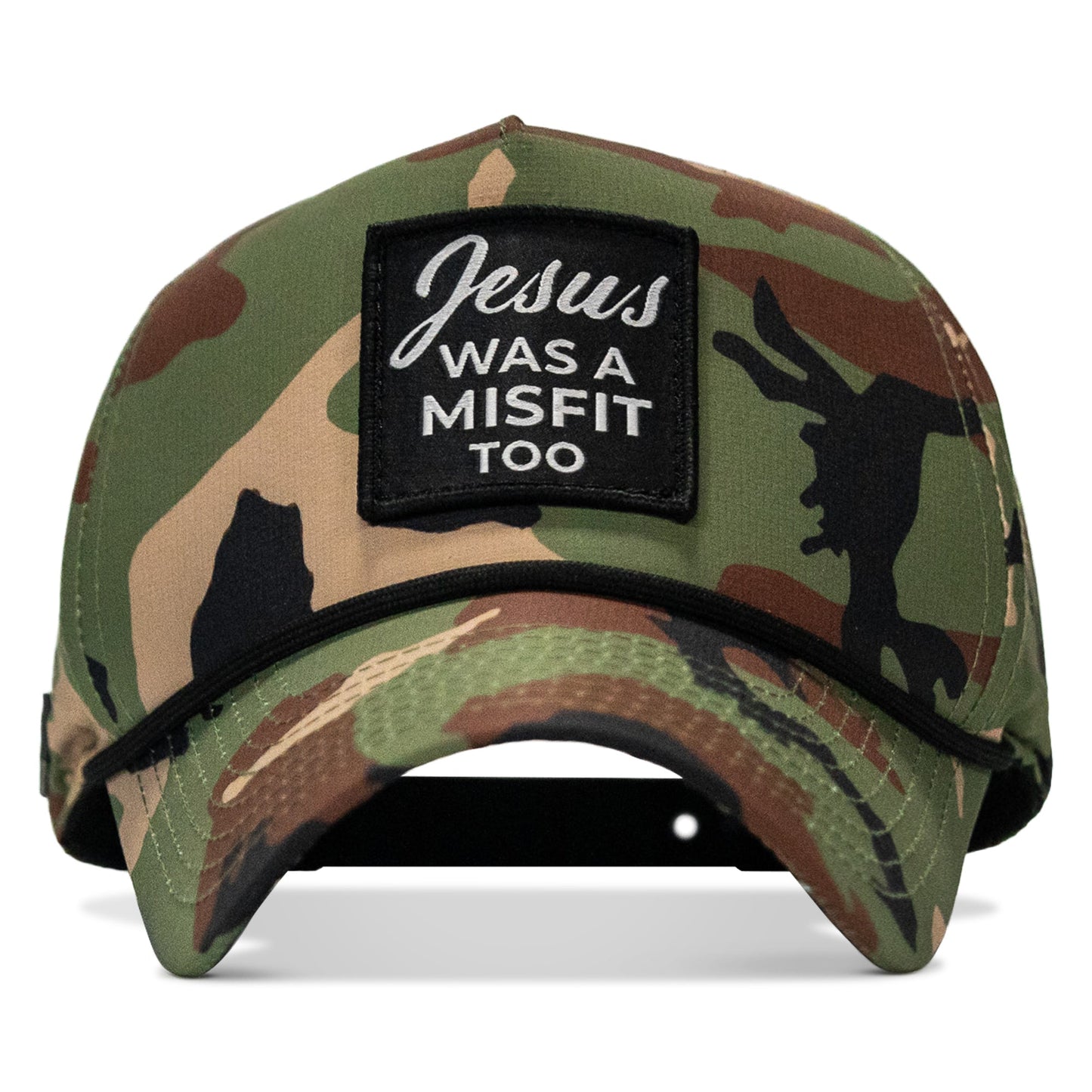 Jesus Was A Misfit Too Patch Weekender Snapback