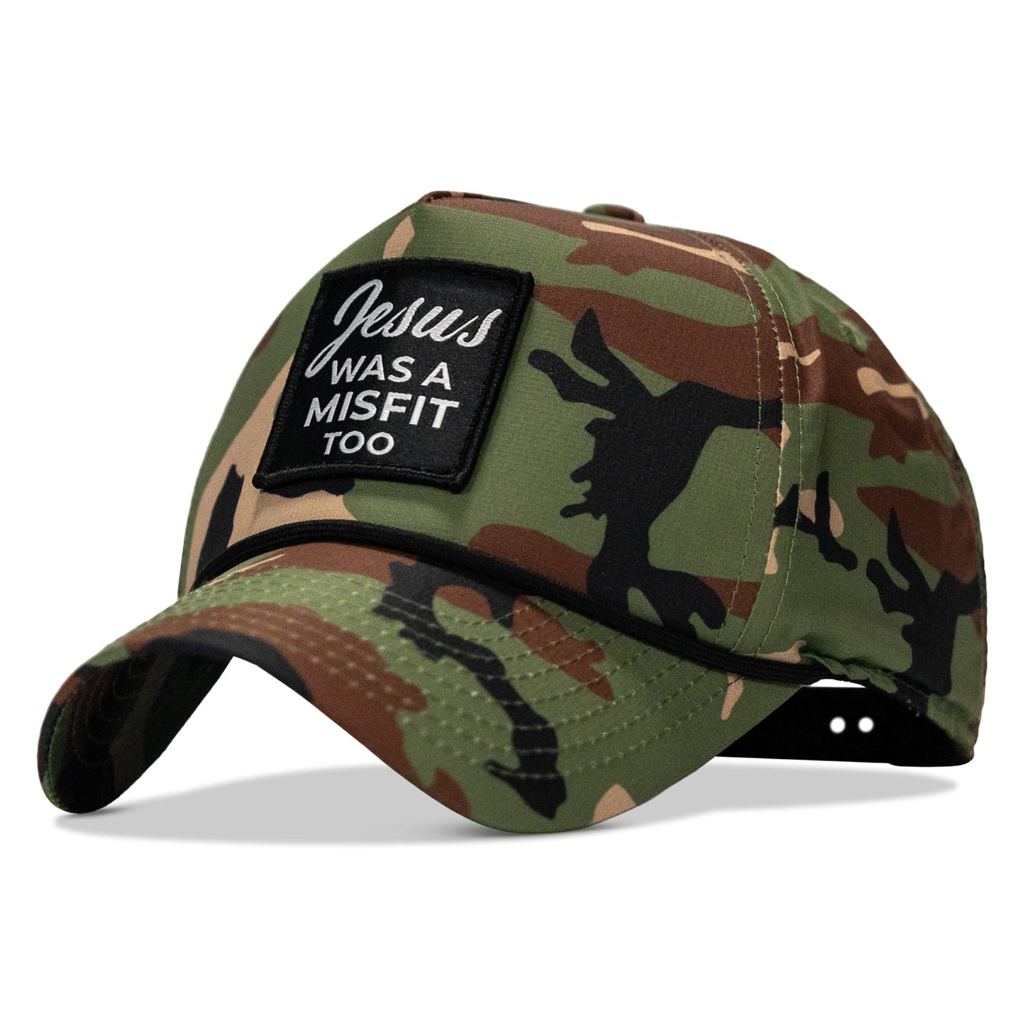 Jesus Was A Misfit Too Patch Weekender Snapback