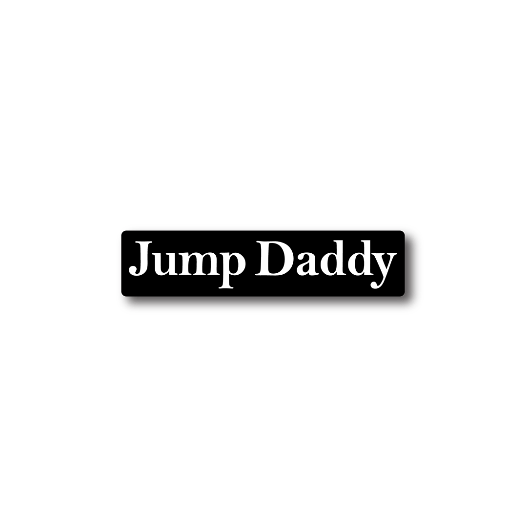 Jump Daddy Sticker