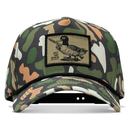 Just Say When Patch 5 Pannel Rope Snapback