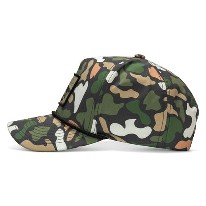 Just Say When Patch 5 Pannel Rope Snapback