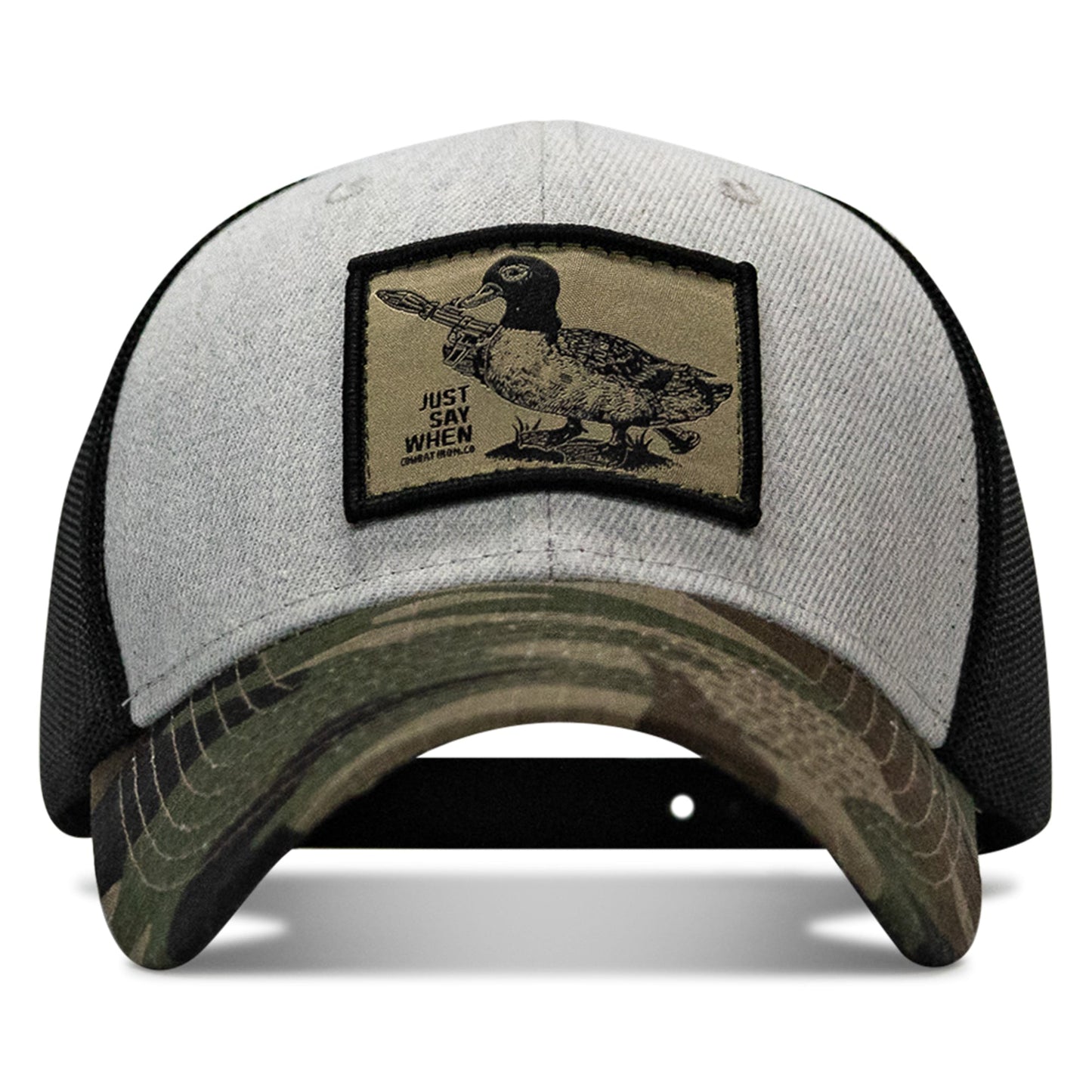Just Say When Patch Original Ripstop Snapback Hat