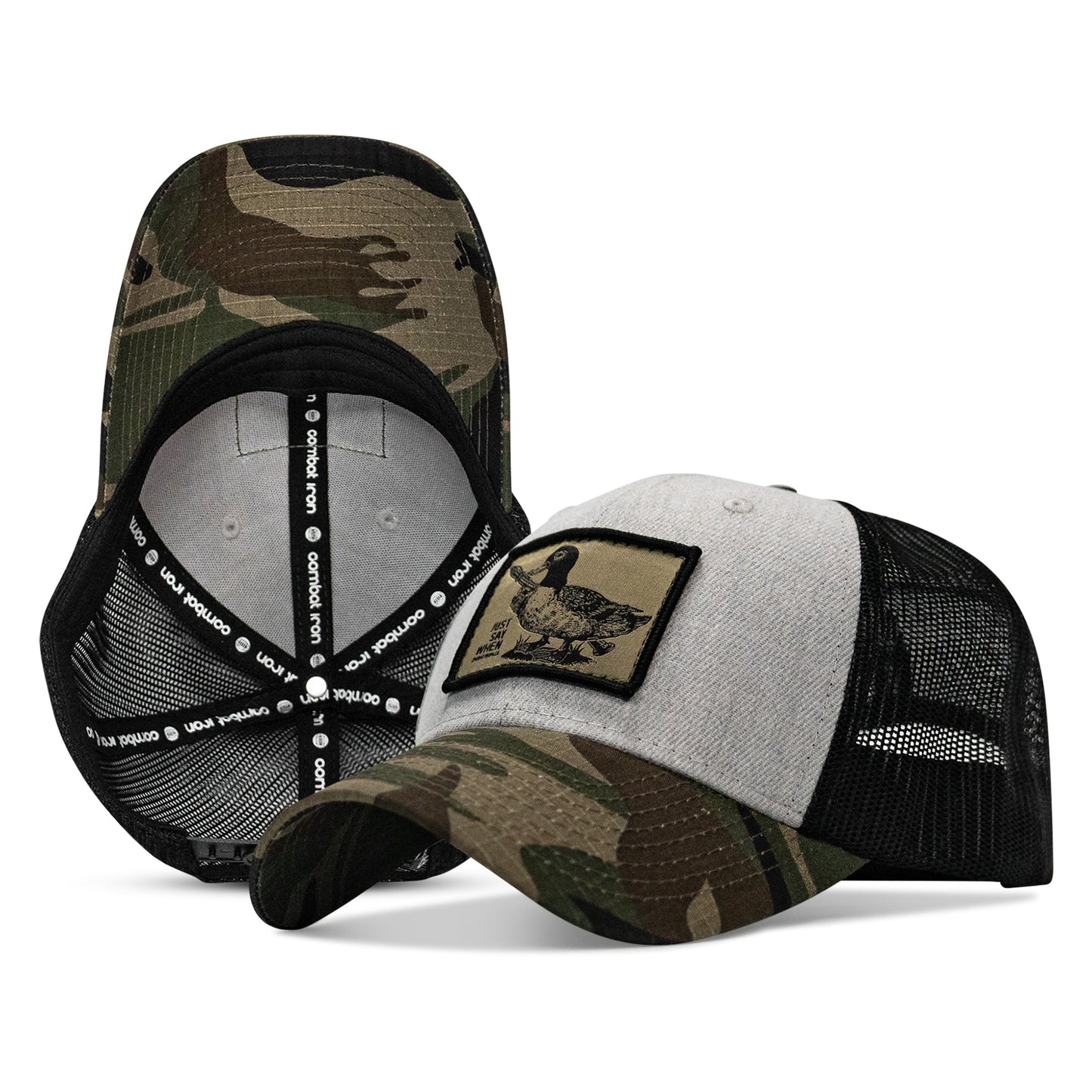 Just Say When Patch Original Ripstop Snapback Hat