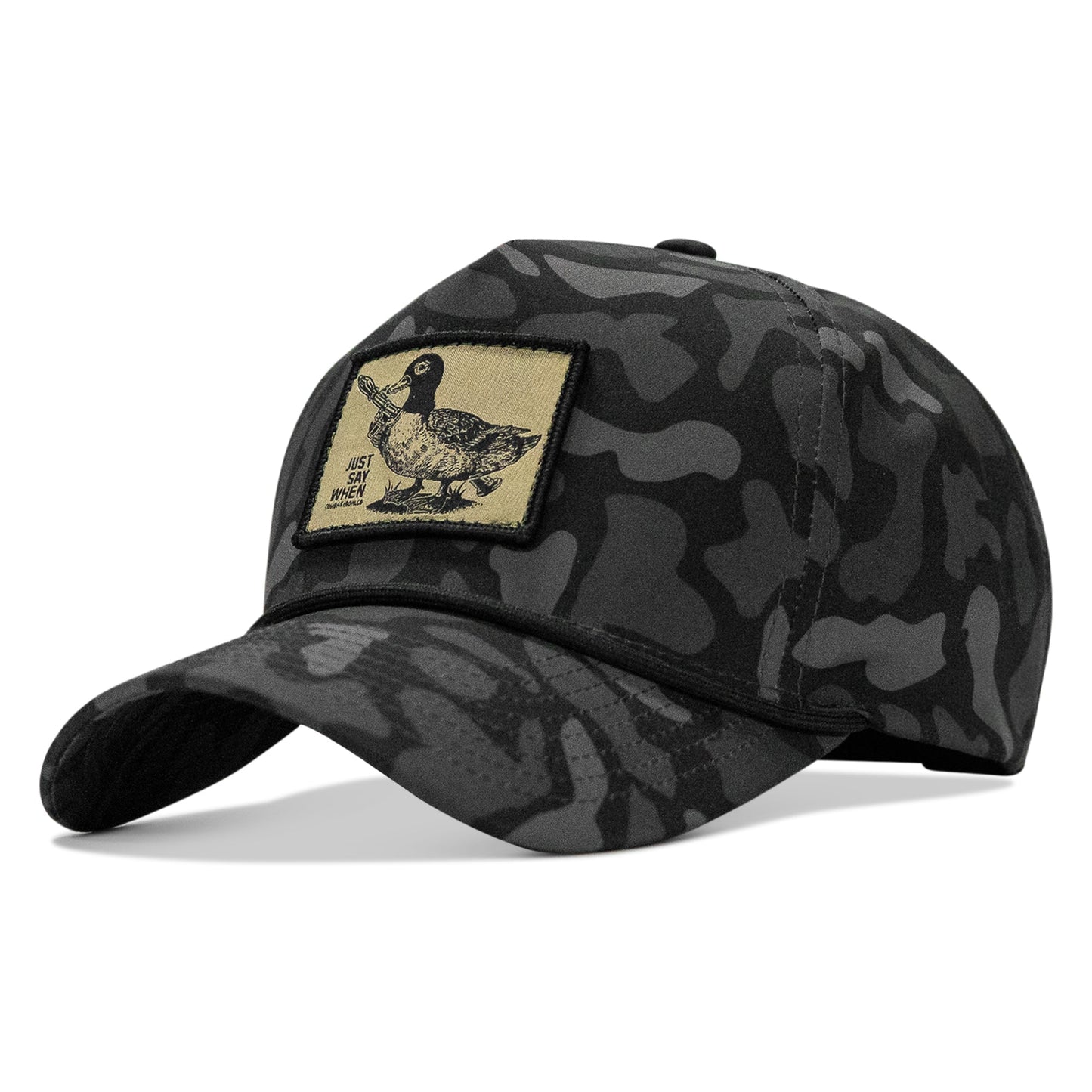 Just Say When Patch 5 Pannel Rope Snapback