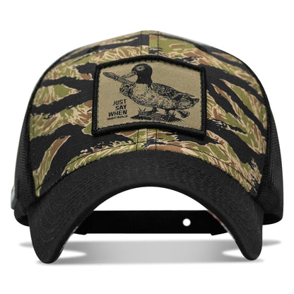 Just Say When Patch Original Ripstop Snapback Hat