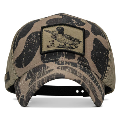 Just Say When Patch Original Ripstop Snapback Hat